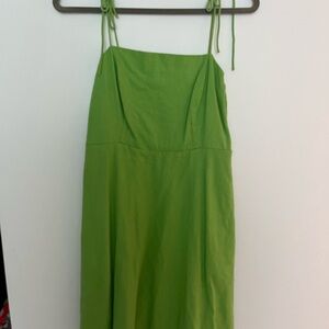 Old Navy Green Spaghetti Strap Sundress
